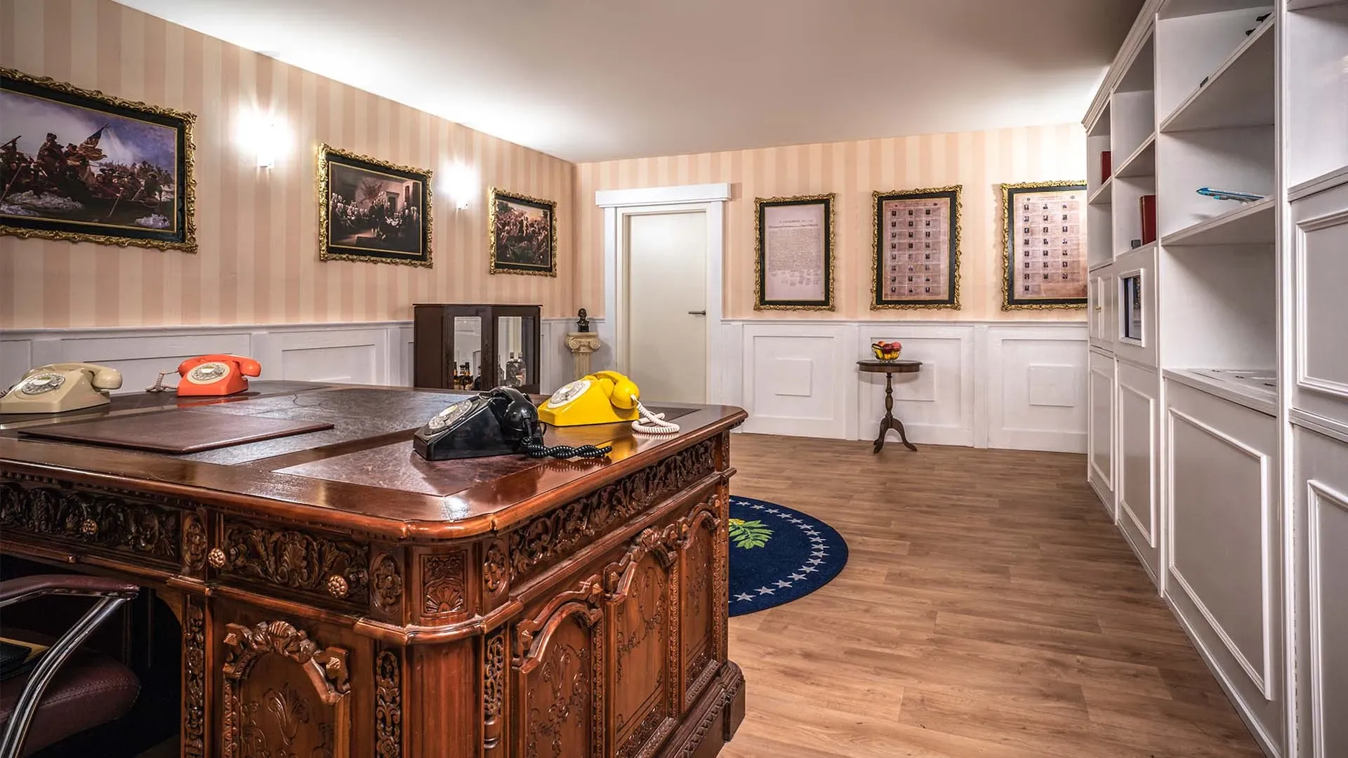 Set des Escape Rooms White House