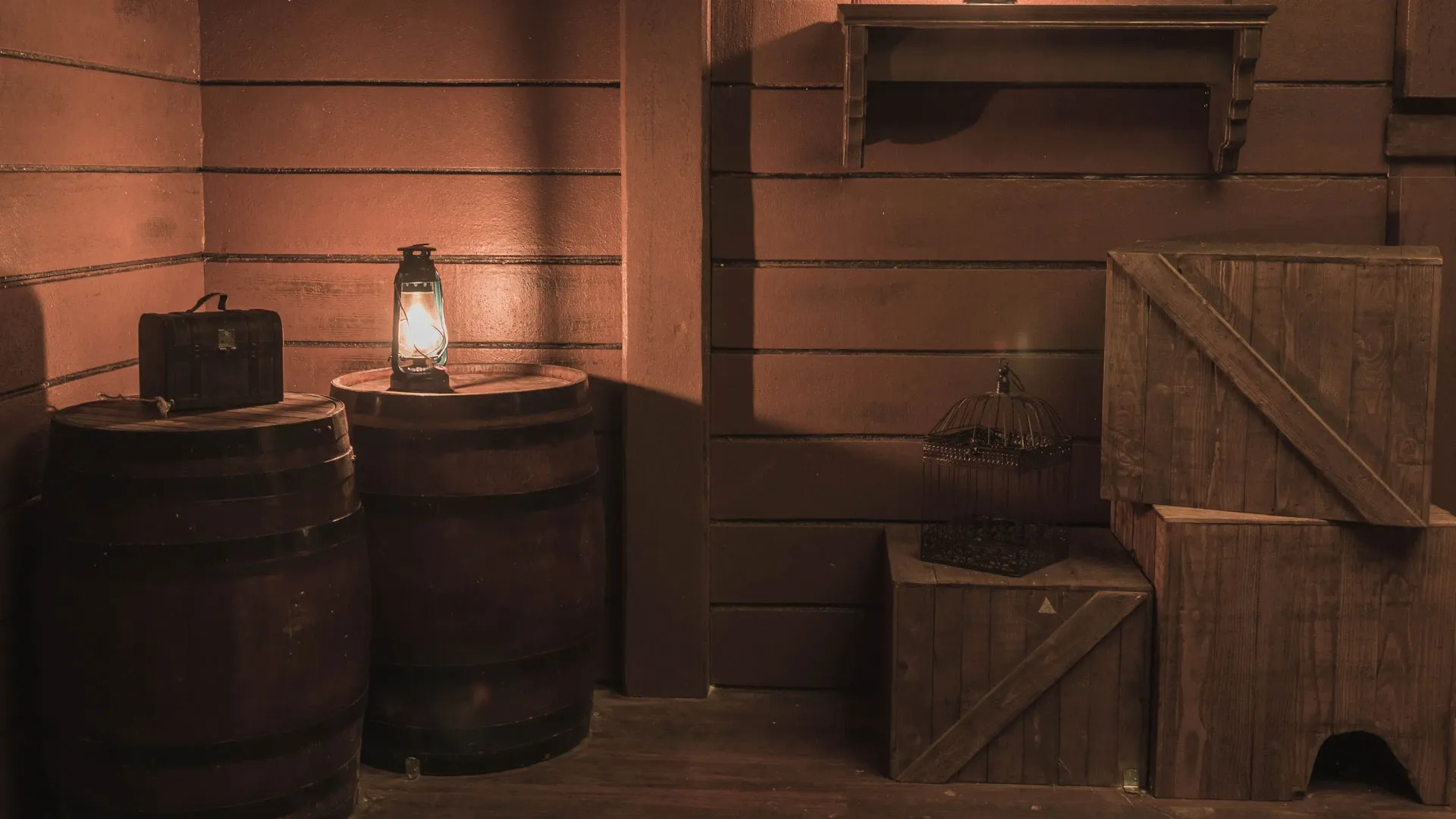 Set des Escape Rooms Pirates