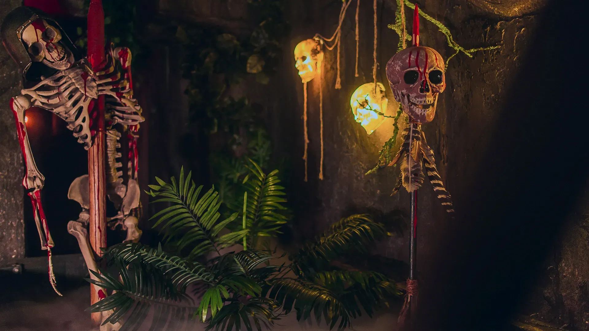 Set des Escape Rooms Temple Of The Skull