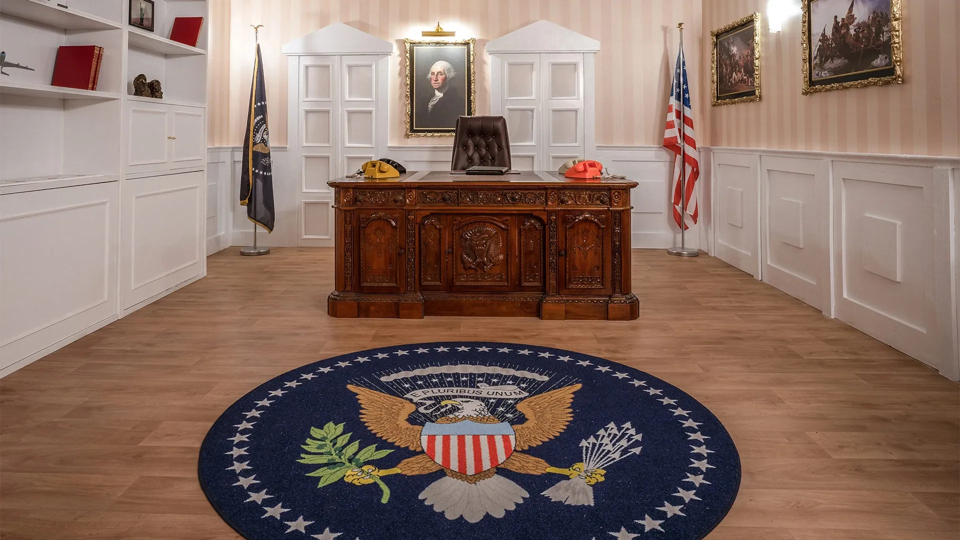 Set des Escape Rooms White House