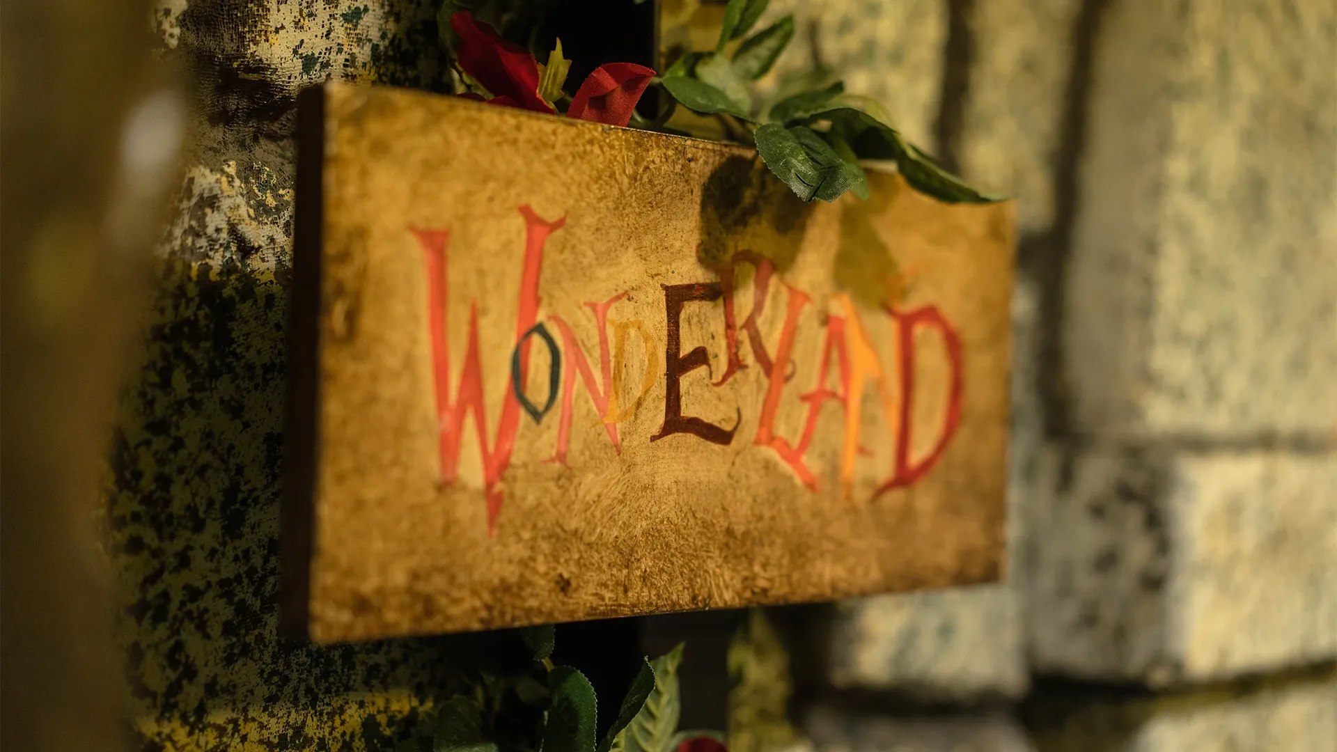 Set des Escape Rooms Alice In Wonderland