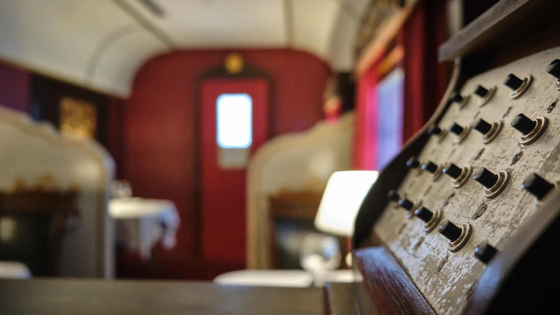 Scenografia dell'escape room Orient Express