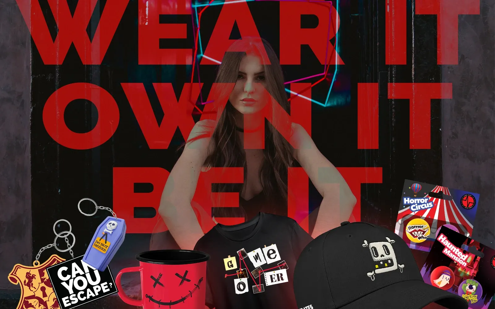Merchandising de la marca GAME OVER